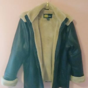 SHEBANG , L , Black leather , Camel .